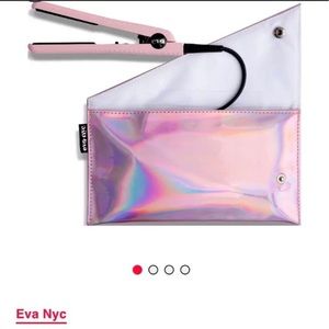 EvaNyc Mini Healthy Heat Ceramic Styling Iron+Bag